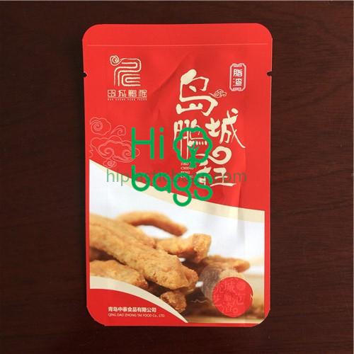 Laminated food packing plastic bag A